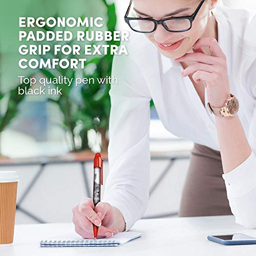 Bonito y cómodo bolígrafo rojo (tinta negra) – gris British Shorthair Cat Kitten #45244