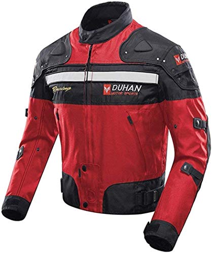 BORLENI Chaqueta de moto a prueba de viento motocicleta armadura de equipo de protección otoño invierno verano para hombre de toda estaciòn