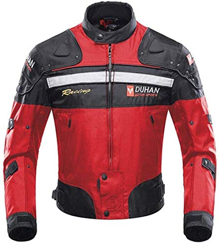 BORLENI Chaqueta de moto a prueba de viento motocicleta armadura de equipo de protección otoño invierno verano para hombre de toda estaciòn