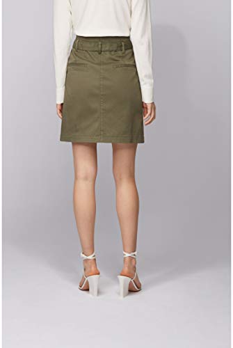 BOSS Briella-d Falda, Beige (Dark Beige 252), Talla Única (Talla del Fabricante: 40) para Mujer