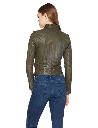 BOSS Orange Janabelle2 10193769 01, Chaqueta Mujer, Verde (Dark Verde), 38 (Talla fabricante: 10)
