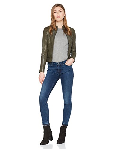 BOSS Orange Janabelle2 10193769 01, Chaqueta Mujer, Verde (Dark Verde), 38 (Talla fabricante: 10)