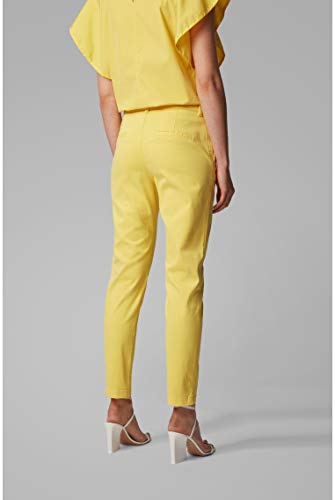 BOSS Sachini4-d Pantalones, Amarillo (Bright Yellow 730), 38 para Mujer