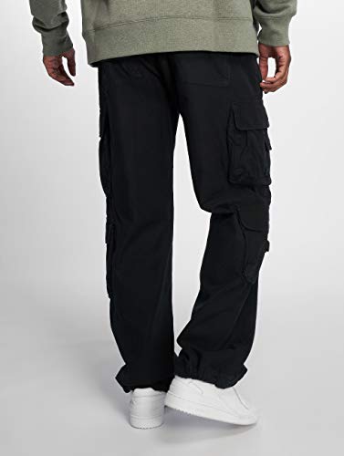 Brandit Pure Vintage Pantalones, Schwarz (Schwarz 2), 58 (tamaño del Fabricante : 3XL) para Hombre