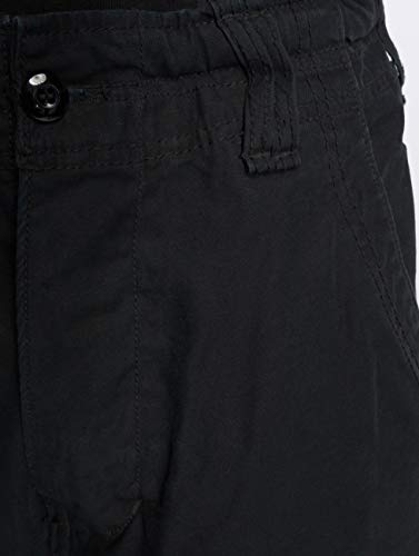 Brandit Pure Vintage Pantalones, Schwarz (Schwarz 2), 58 (tamaño del Fabricante : 3XL) para Hombre