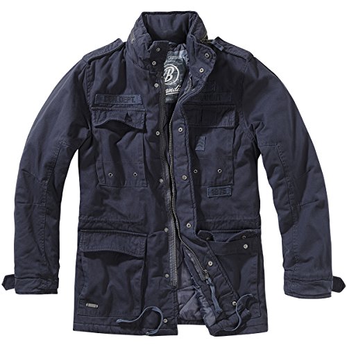 Brandit Ryan M65 Winterjacket Chaqueta, Azul (Navy 8), M para Hombre