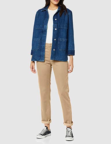 BRAX Mary Winter Dream Five Pocket Slim Fit Sportiv Pantalones, Beige (Sand 56), 46 (Talla del Fabricante: 44L) para Mujer