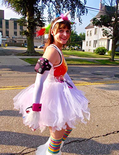 Bridesmay Mujeres Faldas Enaguas Cortas Tul Plisada Fiesta Tutu Ballet White XL