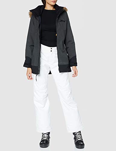 Burton Lelah Chaqueta De Snowboard, Mujer, True Black Heather/True Black, XL