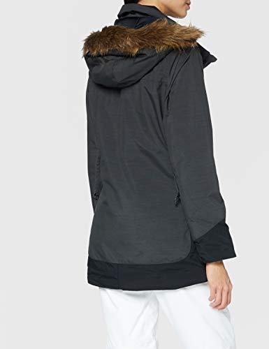 Burton Lelah Chaqueta De Snowboard, Mujer, True Black Heather/True Black, XL