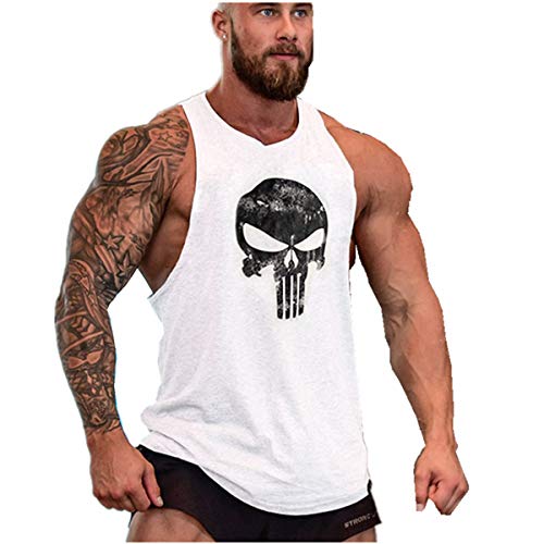 Cabeen Camisetas de Tirantes Entrenamiento Fitness Gimnasio Tank Top Músculo Fit para Hombre