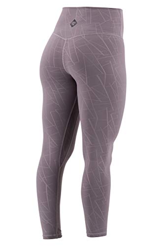 Café Kraft Mallas de mujer Mandarin Tights de cintura alta, pantalones de yoga opacos, pantalones de escalada, gris, medium