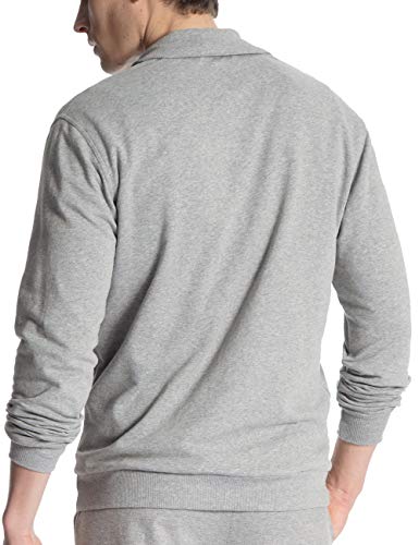 Calida Remix Basic LW Chaqueta Deportiva, Negro (Carbon Mela 991), Medium para Hombre