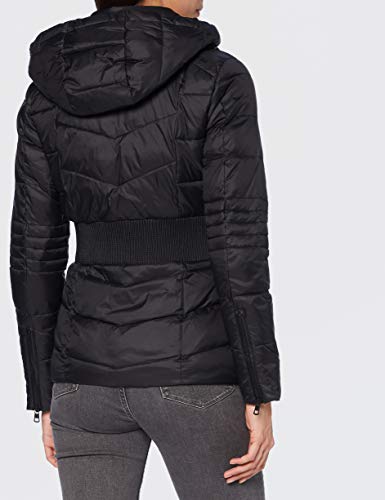 Calvin Klein Feminine Moto Jacket Chaqueta, Ck Black, XL para Mujer