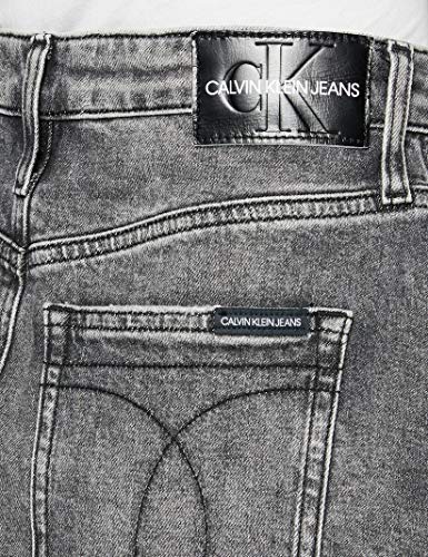Calvin Klein High Rise Skirt Falda, Denim Black, 32W Short para Mujer
