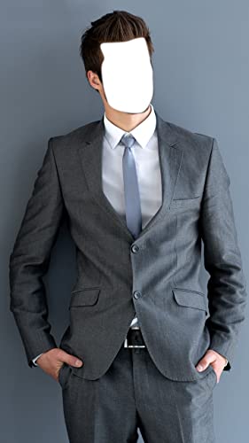 Cámara fotográfica de traje de hombre de negocios