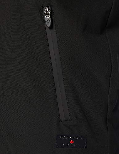 Canadian Classics Damen Jacke Soft Zip WR Bio Chaqueta, Black, 46 (XXL(It52) para Mujer