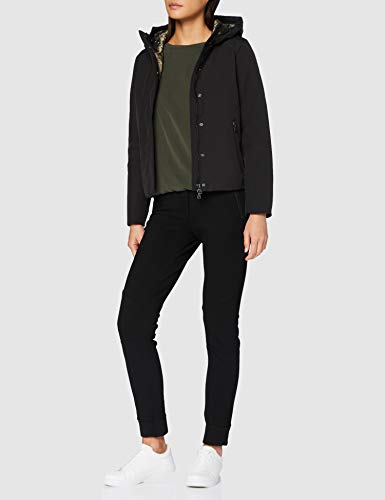 Canadian Classics Damen Jacke Soft Zip WR Bio Chaqueta, Black, 46 (XXL(It52) para Mujer