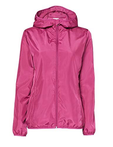 CARE OF by PUMA Chaqueta Cortavientos Impermeable para Mujer, Rosa (Pink (magenta)), 42, Label: L