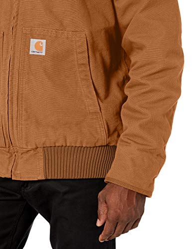 Carhartt Duck Active Jacket Chaqueta, Brown, L para Hombre