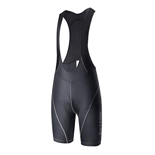 CATENA Hombre Culote de Ciclismo Pantalones Cortos Tirantes Ropa para Bicicleta Bike Bib Short con 3D Acolchado