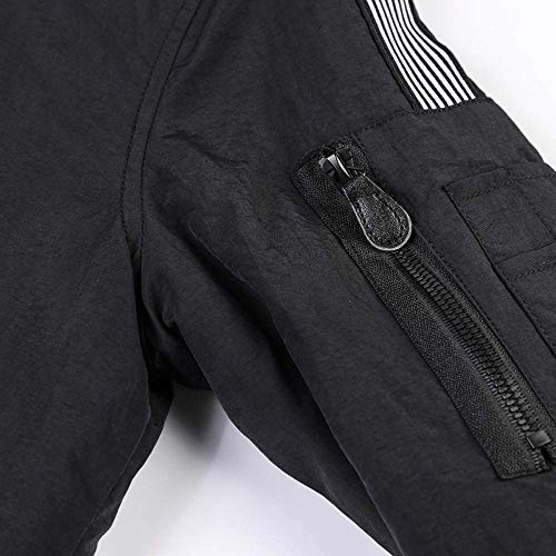 Chaqueta Chaqueta Bomber Hombre Vuelo Chaqueta para De con Mode De Marca Cuello Alto Abrigo Básico Hip Hop Chaquetas De Béisbol Urbanas Chaqueta Universitaria Otoño Invierno Cremallera Chaqueta De