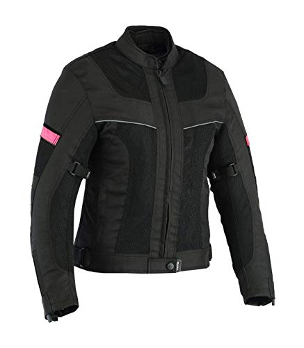 CHAQUETA TRICAPA PERFORADA DE VERANO PARA MOTO (MUJER) (M)