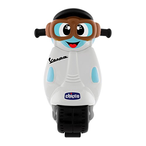 Chicco- Mini Moto Vespa, Color Blanco (Artsana Spain 9626000000)