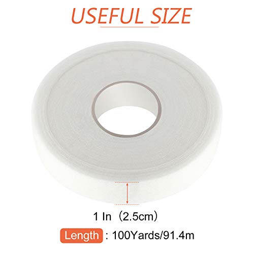 Cinta adhesiva para coser o planchar, para pegar ropa, vaqueros, pantalones, 100 yardas