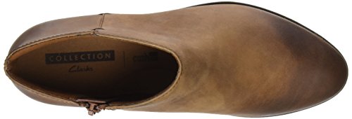 Clarks Addiy Zora, Botas Militar, Mujer, Marrón (Tan Leather), 38 EU