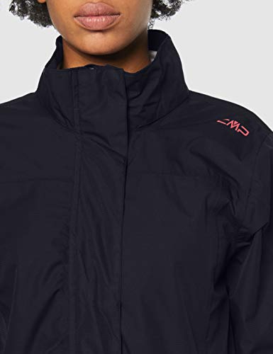 CMP 39X6646 3W15994 Chaqueta Larga Para la Lluvia, Mujer, Antracite, 38