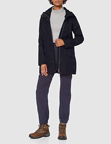 CMP 39X6646 3W15994 Chaqueta Larga Para la Lluvia, Mujer, Antracite, 38