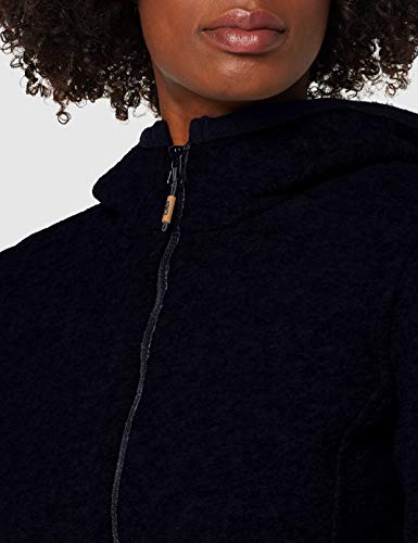 CMP - Chaqueta de lana para mujer, talla 44, color azul y negro