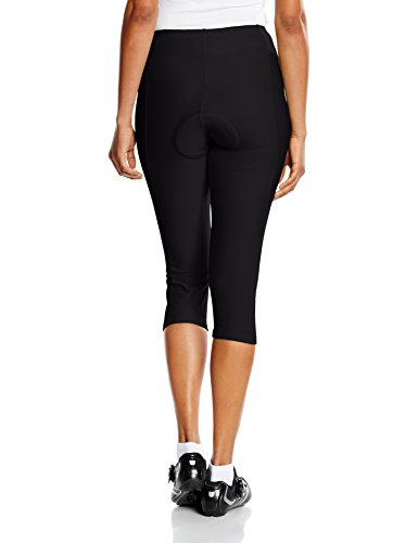 CMP - Pantalón de ciclismo para mujer, todo el año, mujer, color Negro - Negro, tamaño 48