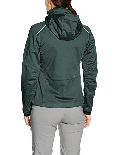 CMP Softshell Jacke - Chaqueta para Mujer, Verde (Leaf Mel/Berry), talla del fabricante: 3XL