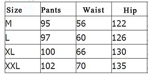 COCO clothing Pantalones Mujer Hip Hop Moda Amantes Harem Holgada Hippie Deportivas Bombachos Verano (Negro, m)