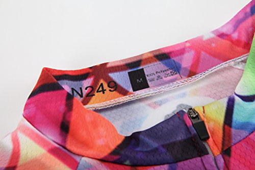 (Cojín 3D)(traje tamaño:M) chaleco rompevientos Jerseys larga maillot de sudo Moda rendimiento transpirable manga mujer ciclismo para ropa los