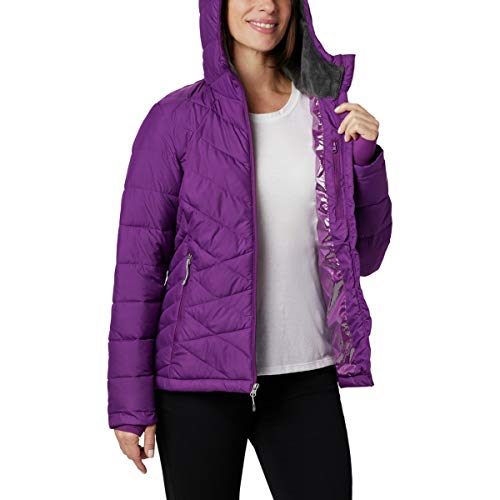 Columbia 1738151 Chaqueta Deportiva para Mujer, Morado, L, Estándar