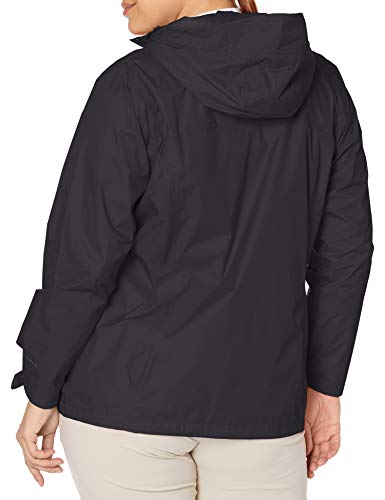 Columbia Arcadia II Jacket Chaqueta para lluvia, Negro, XXL para Mujer