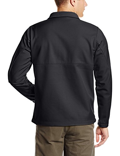 Columbia Ascender Softshell Jacket, Water & Wind Resistant Chaqueta entallada, Negro, L para Hombre