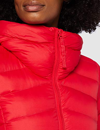Columbia Autumn Park Chaqueta de Plumas con Capucha, Mujer, Rojo (Red Lily), XS