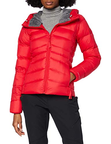 Columbia Autumn Park Chaqueta de Plumas con Capucha, Mujer, Rojo (Red Lily), XS