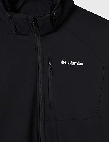 Columbia Cascade Ridge II - Chaqueta Softshell para hombre, negro (black), L