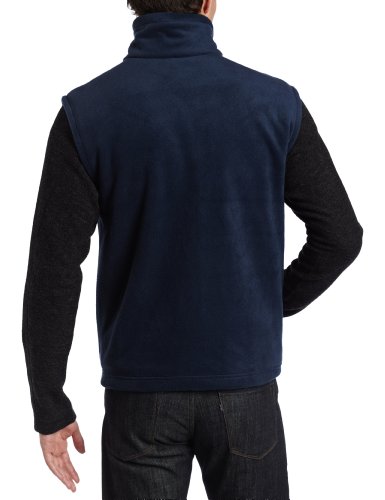 Columbia Cathedral Peak - Chaleco de forro polar para hombre - azul - X-Large