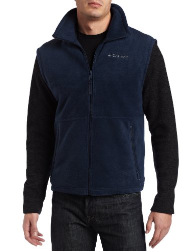 Columbia Cathedral Peak - Chaleco de forro polar para hombre - azul - X-Large