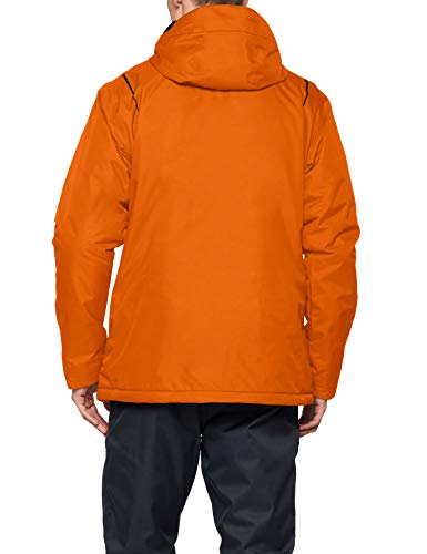 Columbia Chaqueta de esquí Impermeable para Hombre, Ride On Ski Jacket, Naranja (Backcountry Orange), Talla XL
