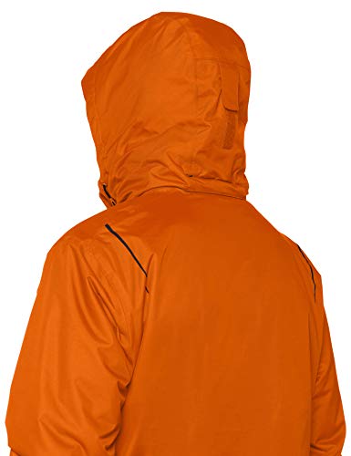 Columbia Chaqueta de esquí Impermeable para Hombre, Ride On Ski Jacket, Naranja (Backcountry Orange), Talla XL