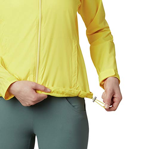 Columbia Chaqueta impermeable ajustable Switchback Iii para mujer - amarillo - S