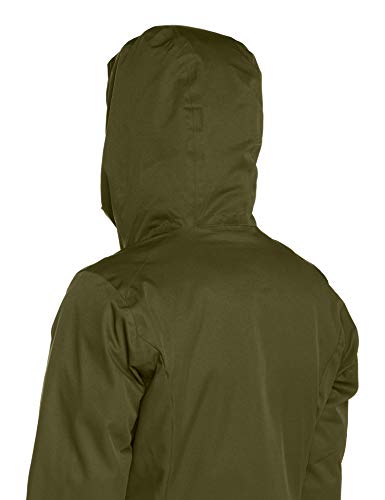 Columbia Chaqueta impermeable para mujer, Autumn Rise Mid Jacket, Poliéster, Verde (Nori), Talla XS, 1748231