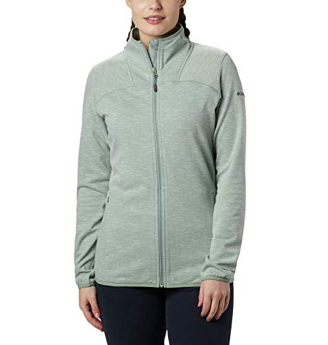 Columbia Firwood Camp Polar con cremallera completa a rayas para mujer